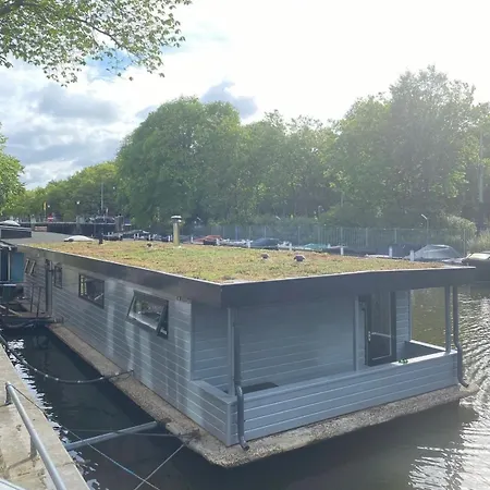 House Boat On One Of The Beautiful Canals *